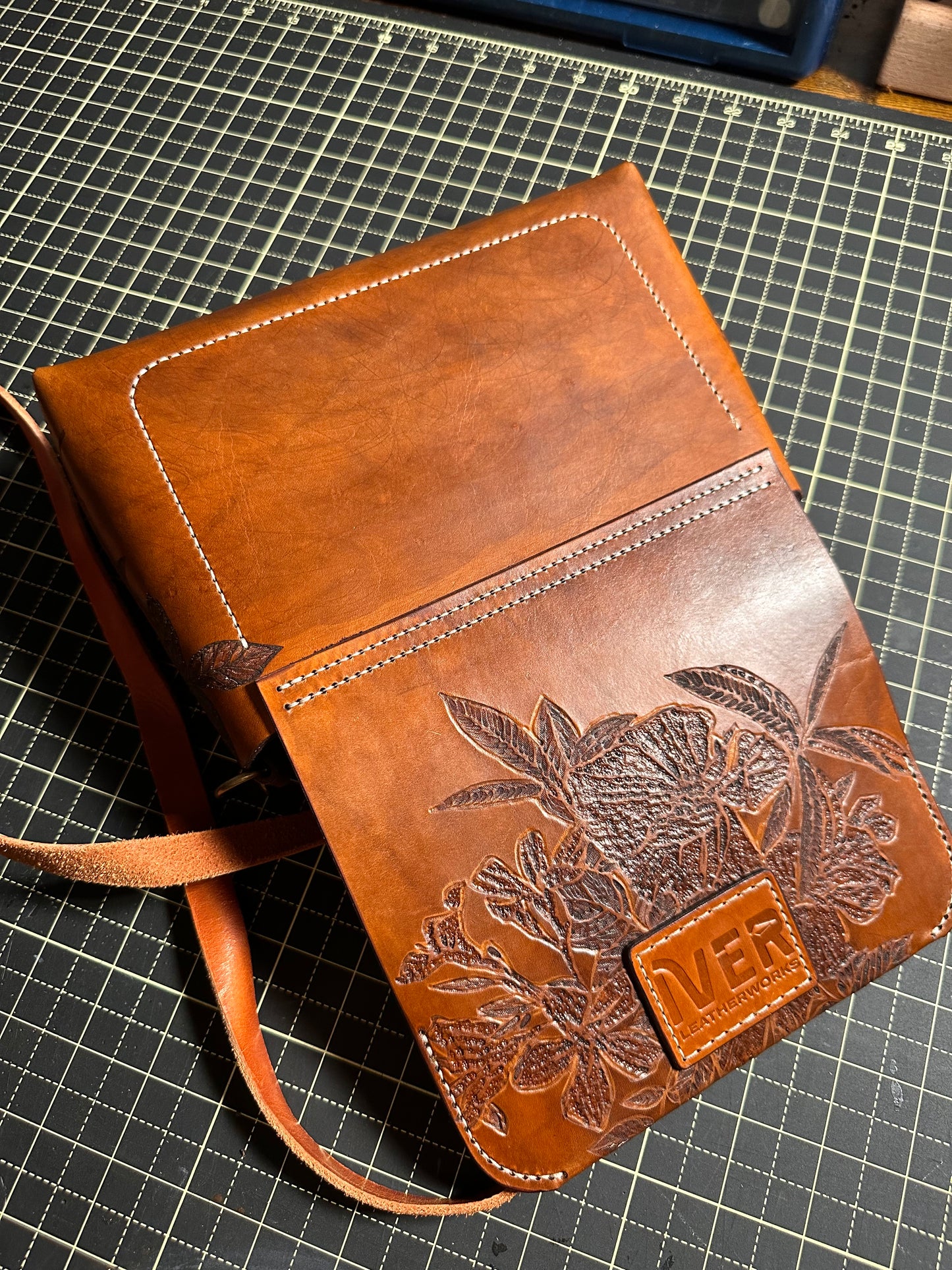 Tooled 🌙Luna bag.