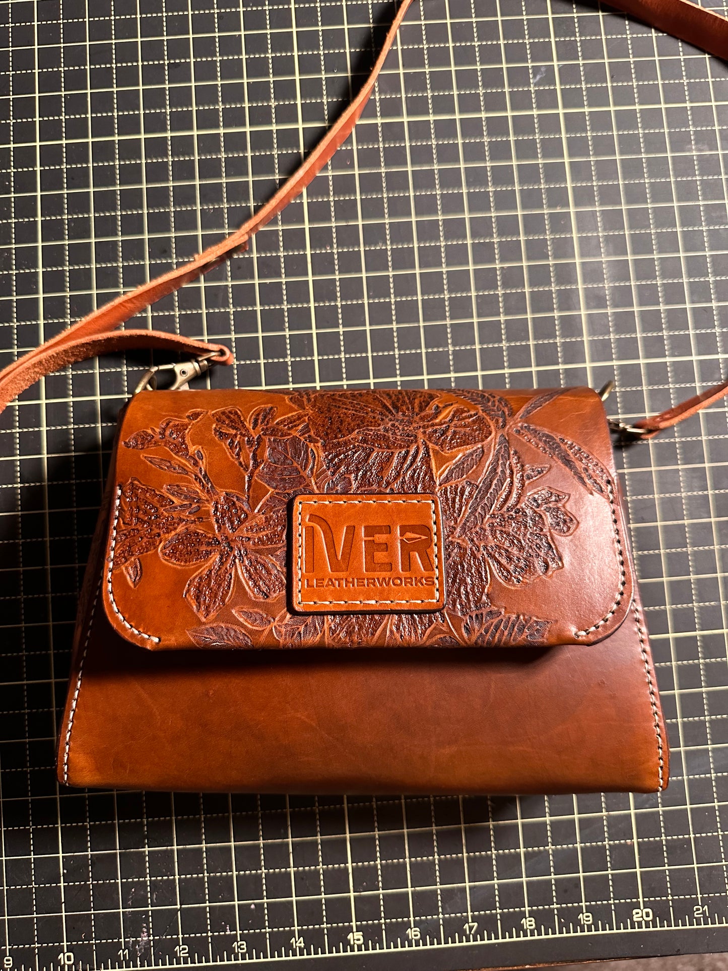 Tooled 🌙Luna bag.
