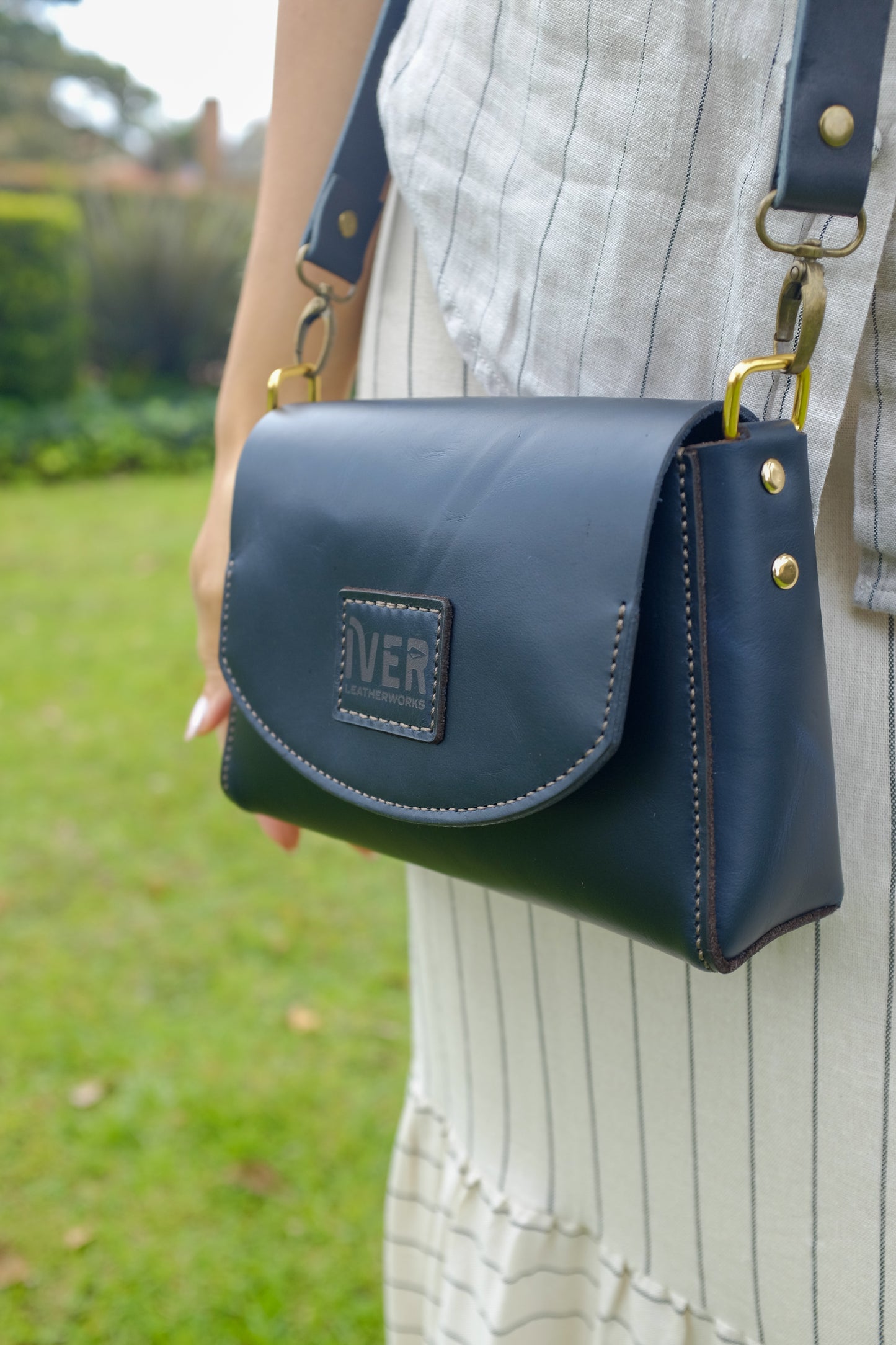 Dark Blue Luna Bag