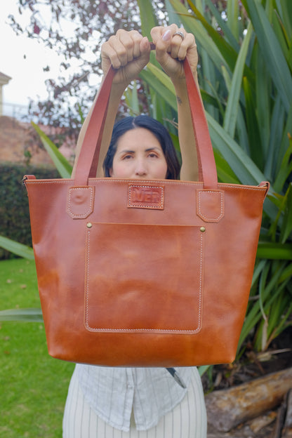 Light Brown Grace Tote