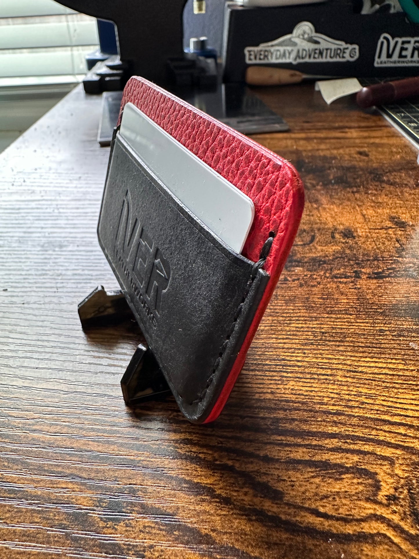 Black and Red Astro Wallet