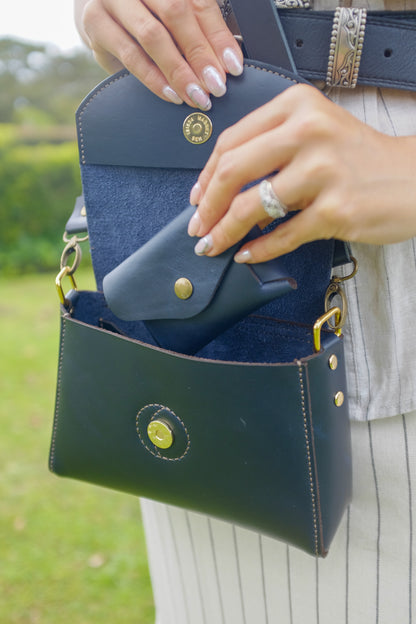 Dark Blue Luna Bag